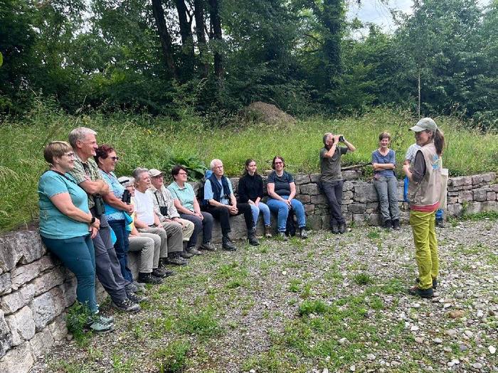 Exkursion an den Klingnauer Stausee