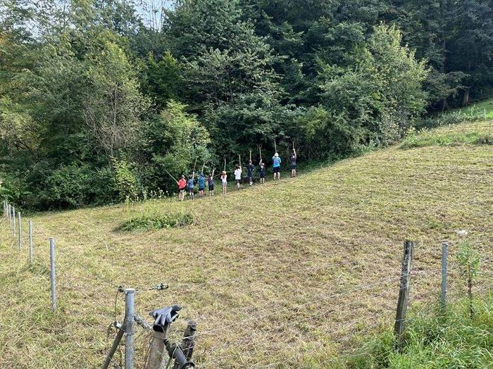 Pfadi Breitenbach im Einsatz